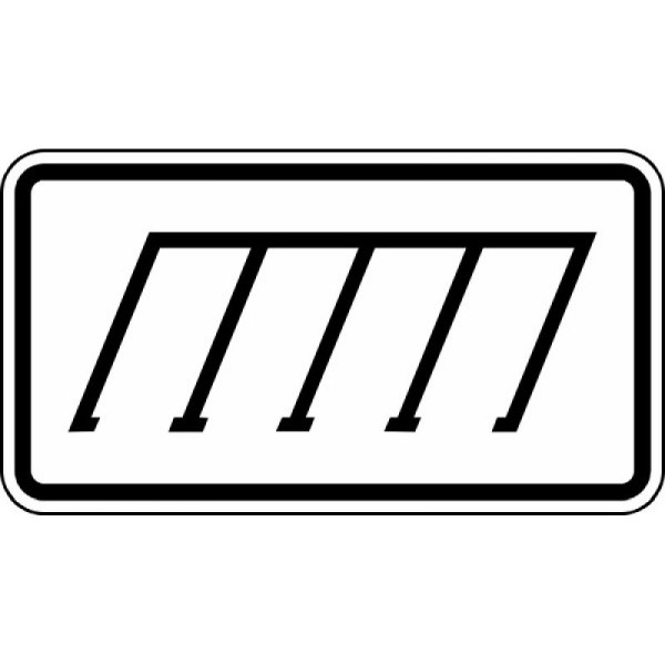 Stein HGS Parkordnung (rechts) Nr. 2402, 412x750mm /RA1/Flachform 2mm, 2402-311