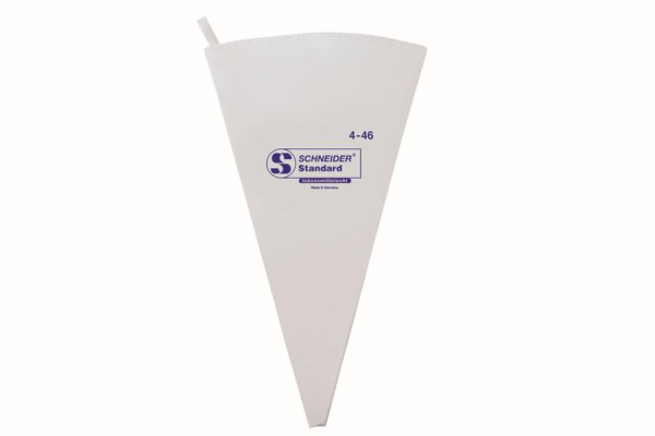 Schneider Spritzbeutel, 4-46cm, "Standard" in blau, verschweißt, 350174
