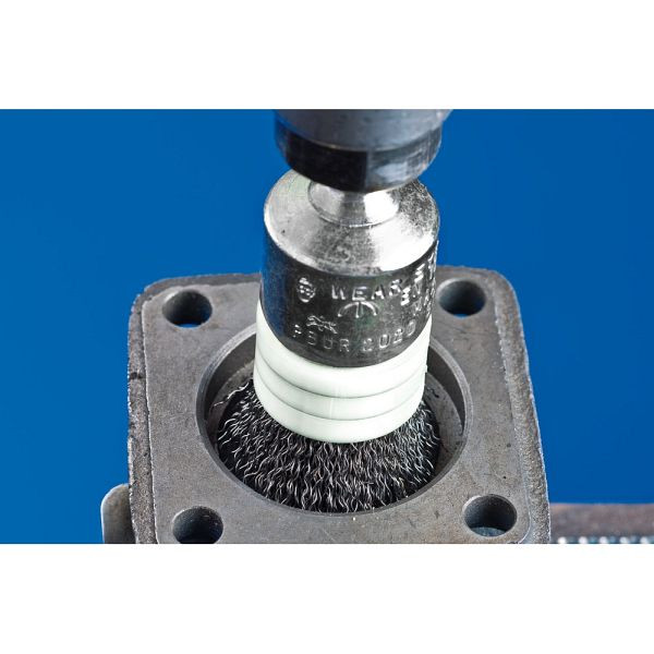 Pferd Pinselbürste mit Schaft und Ring, ungezopft PBUR 1316/6 ST 0,20, VE: 10 Stück, 43212001