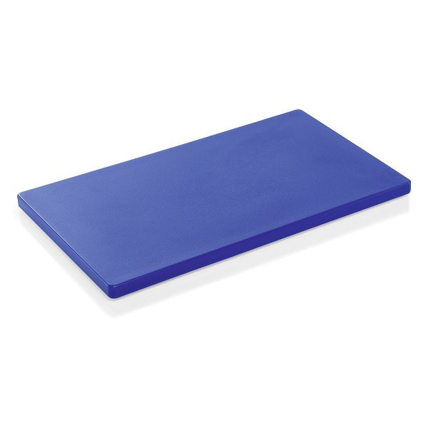 WAS Schneidbrett HACCP, 50 x 30 x 2 cm, blau, Polyethylen, 1830502