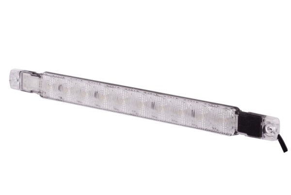 HELLA LED-Rückfahrscheinwerfer, Strip Lamp, 24V, Anbau, für waagerechte Befestigung, Kabel: 2500mm, Stecker: offene Kabelenden, 2ZR 980 889-211