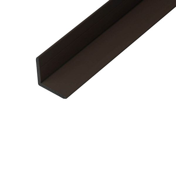 HOME DELUXE WPC Abschlussleiste für Fassadenverkleidung VIRO Nussbaum, 10er Set, 73048