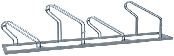 Schake 4er Fahrradständer, feuerverzinkt, 45° Links, Radabstand 400mm, einseitig, 420_40-45L