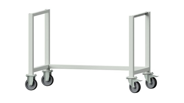 ANKE Werkbänke Gestell A fahrbar, 1130 x 615 x 800 mm, RAL 7035, 990.566