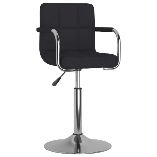 vidaXL Esszimmerstuhl Schwarz Stoff, Polyester, 3087882