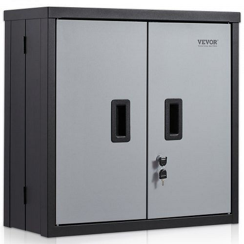 VEVOR faltbarer Wandschrank, Garagenschrank, wandmontierter 26-Zoll-Kleinschrank, 240 Pfund, BGSGJJ120LBSECZZ6V0