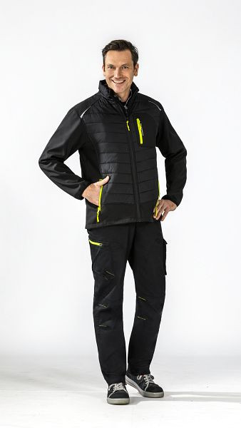 Planam Stretchline Winterjacke, schwarz, Größe XS, 6680040