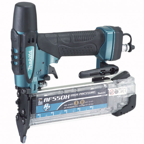 Makita AF550H HP F18 Stiftnagler, HighPressure 15-55mm, 100191