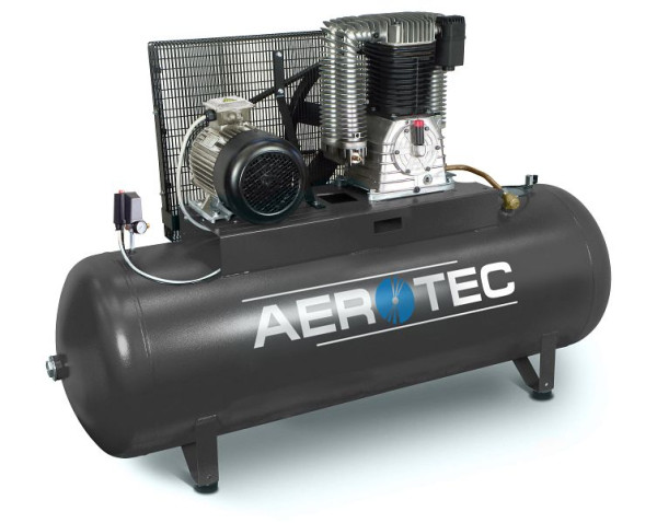 AEROTEC 1100-500 PRO AK50 - 10 bar Druckluft Kolbenkompressor liegend 400 Volt, 25151103
