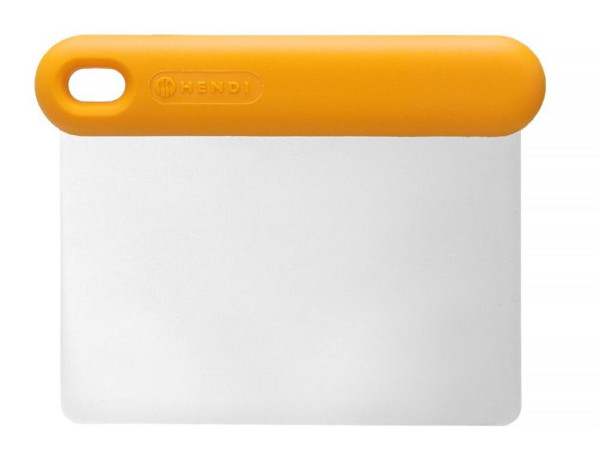 Hendi Pizzaschaber heavy-duty, designed by Robert Bronwasser, 130x95x(H)13mm, 855645