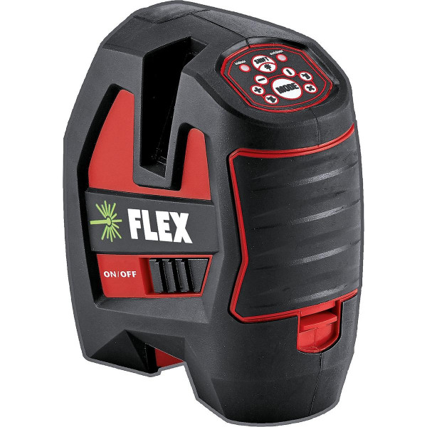 FLEX Selbstnivellierender Kreuzlinien-Laser mit Empfängermodus ALC 3/1-G/R, 509841
