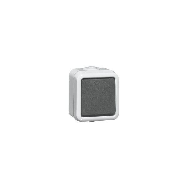 PEHA Wechselschalter grau glänzend AP IP54 1f 6AX D626WAB, 120249