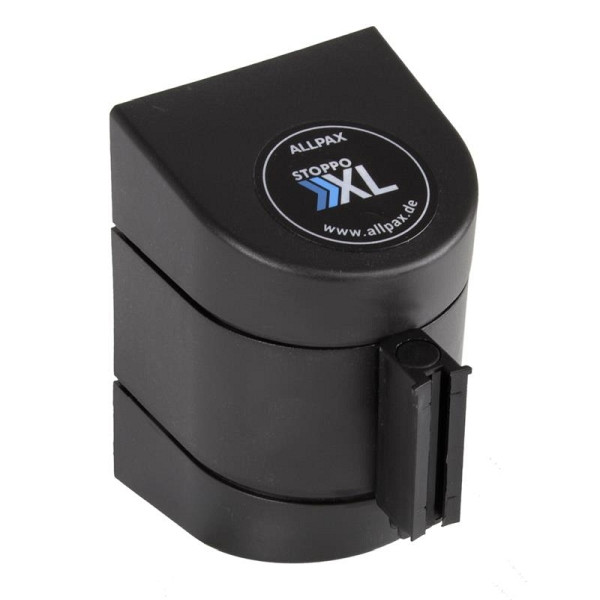 ALLPAX Stoppo XL Abgrenzungsband zur Wandmontage 4,6m - schwarz, 10010356