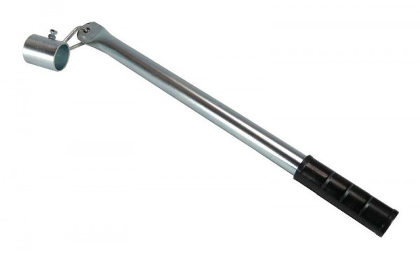 SINOtec Zugstange für Rohr 1", verzinkt, mit Rohrhalter 1,5 m, 10001553