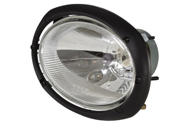 HELLA Halogen-Hauptscheinwerfer, Oval 120, 12V, oval, Referenzzahl: 12.5, Einbau, ECE, glasklare Streuscheibe, Male, rechts/links, 1AB 996 157-091