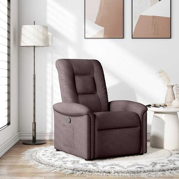 vidaXL Relaxsessel Dunkelbraun Stoff, 4015621, 8721158336279