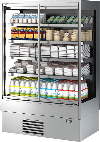 KBS Wandkühlregal Lem 1310 CNS, aus Edelstahl, 49130, 4059395051810