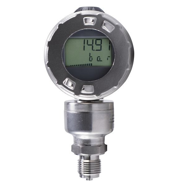 JUMO Druckmessumformer, 0 bis 4 bar abs, 4 bis 20 mA zl HART, G1/2, ATEX Ex ia, 00573299