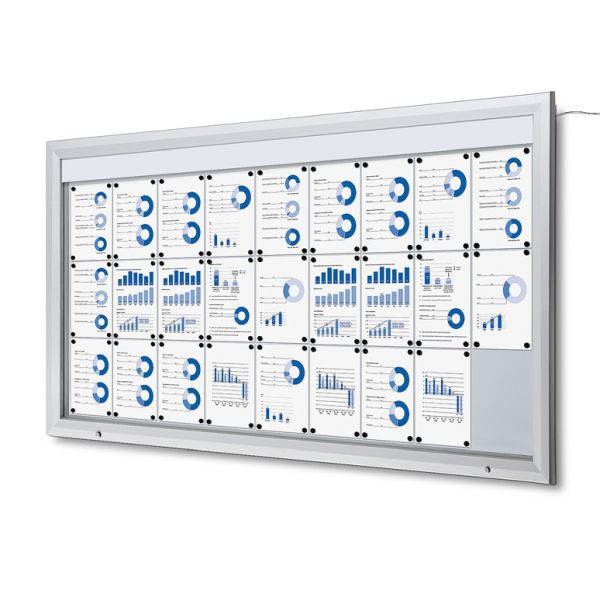 Showdown Displays Schaukasten Außen LED (27xA4), SCT27xA4PHLED
