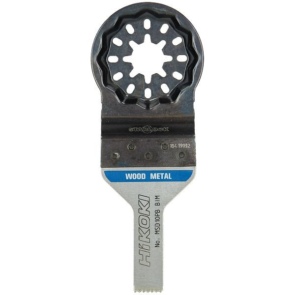 HiKOKI Multi tool Sägeblatt Holz+Metall BIM STARLOCK MSD10PB, 782719