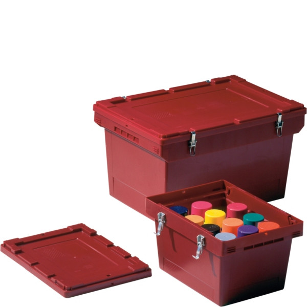 BITO Mehrwegbehälter MB Set MBSG 43221C 400x300x223 purpurrot, Clip, 18653