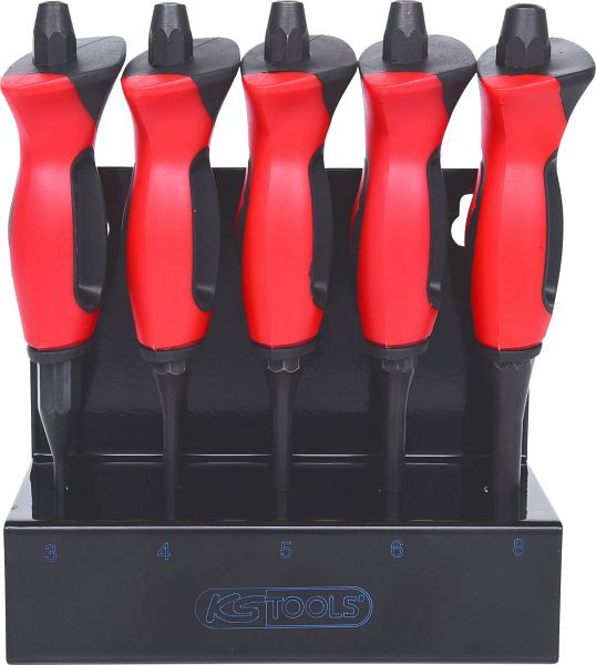 KS Tools Durchtreiber-Satz mit Handschutzgriff, 5-tlg, 156.0220