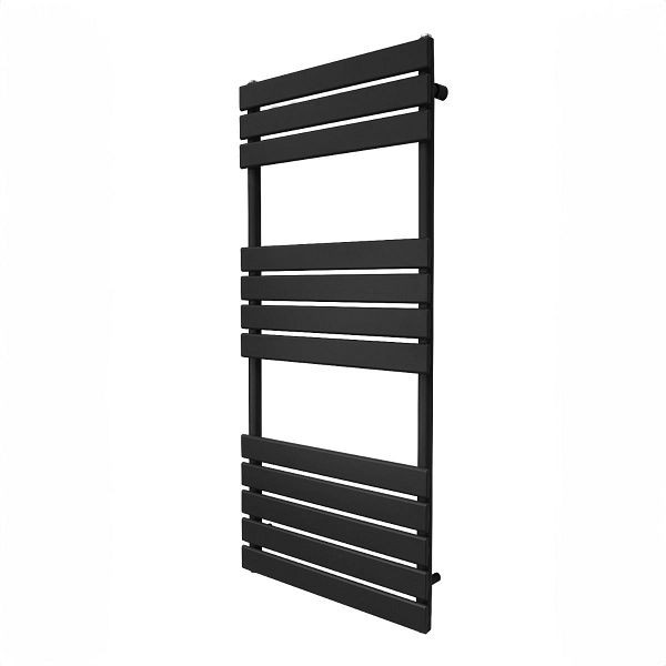 Monster Flachheizkörper für Handtücher, 1200mm x 500mm, Schwarz, 213140