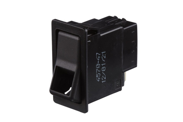 HELLA Warnblinkschalter, 24V, Ausstattungsvar.: I-0, Anschlussanzahl: 8, Einbau, mit Komfortfunktion, 6HH 004 570-477