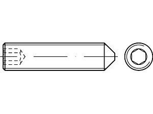 Gewindestifte DIN 914 45 H M 16 x 40 VE=S (50 Stück)