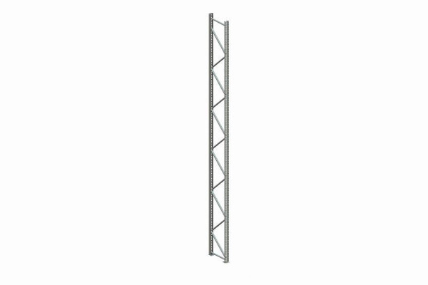 Meta Ständer 120/20 7100x800 mm, verzinkt, für Palettenregal MULTIPAL, 20095095