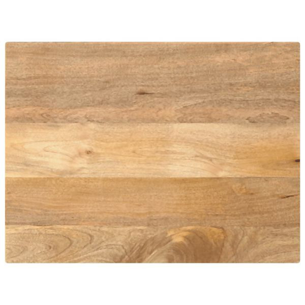 vidaXL Tischplatte 90x70x3,8 cm Rechteckig Massivholz Mango, 371541