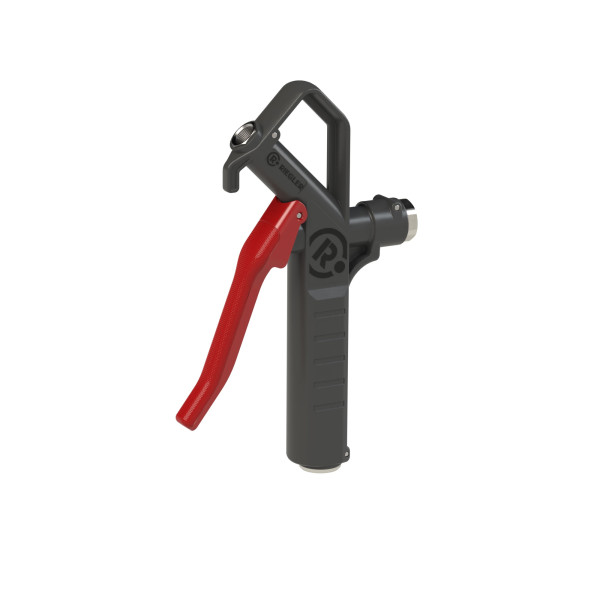 Riegler Blaspistole, Kunststoff, ohne Düse, oben anschließbar, G 1/4 IG, 129365