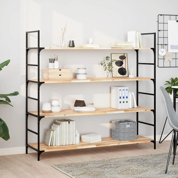 vidaXL Schweberegale 3 Stück 140x40x2 cm Massivholz Akazie Unbehandelt, 3279409