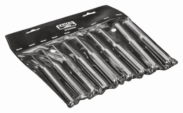 Bahco Splintentreiber-Satz, 9-teilig, 3734NS/9, 7314150218134