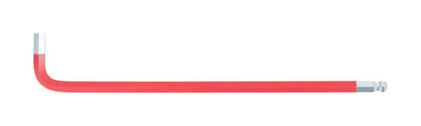 KS Tools Innen6kant-Winkelstiftschlüssel mit Kugelkopf, extra lang 1,5mm, 151.4661