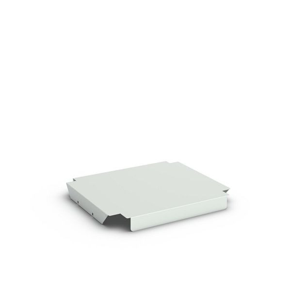 bott cubio Einlegeboden für Kastenwerkbank, Hauptblock, BxTxH: 650x650x64mm, RAL 7035, Lichtgrau, 41010006.16M