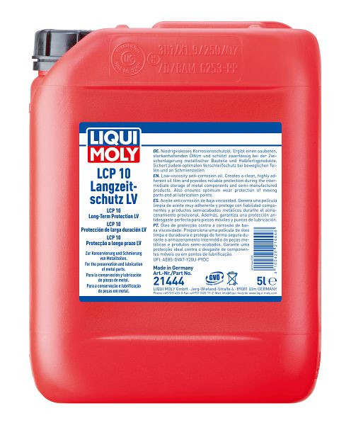 LIQUI MOLY LCP 10 Langzeitschutz LV, Kanister Kunststoff, VE: 5 Liter, 21444
