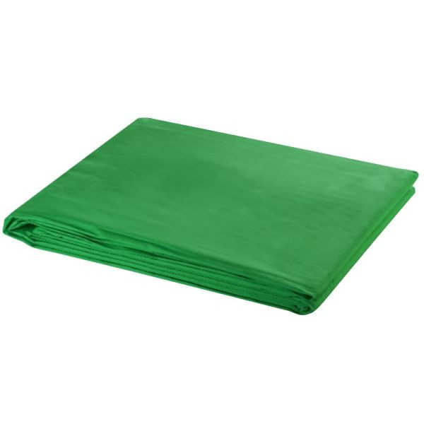 vidaXL Fotohintergrund ohne Ständer Baumwolle Grün 600x300 Chroma-Key, 190008