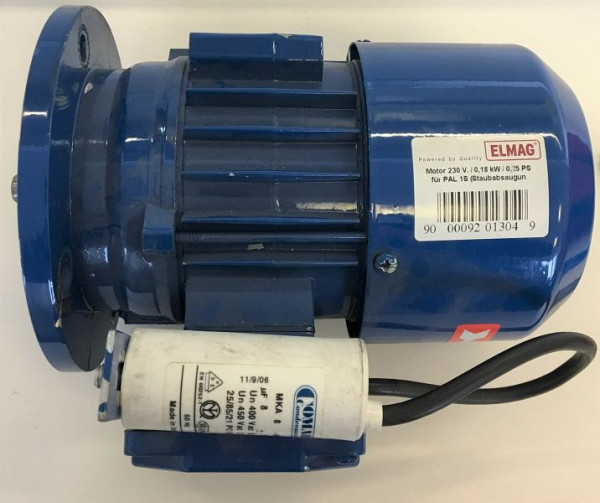 ELMAG Motor 230 Volt / 0, 18 kW / 0, 25 PS für PAL 1S (für Staubabsaugung), 9201304