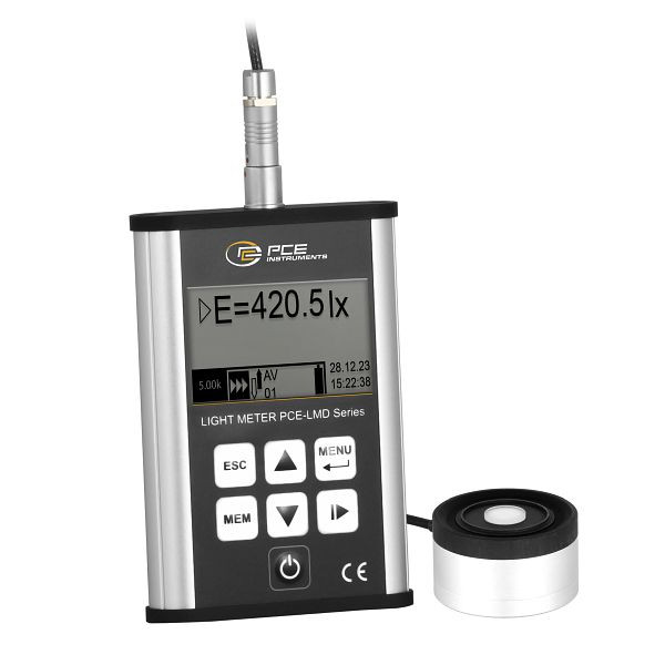 PCE Instruments Luxmeter, Einheiten lx, klx, PCE-LMD 200