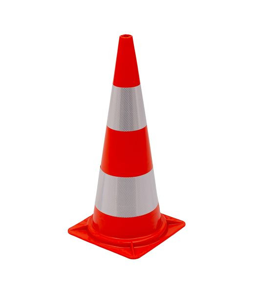 Ri-Traffic Leitkegel 75 cm mit 2 Reflexionsstreifen, 11-0075-00