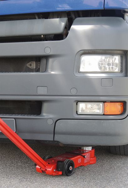 TDL 3-stufiger lufthydraulischer Heber, Tragkraft: 50 t, Ausgangshöhe: 15 cm, AJ-50T3NC