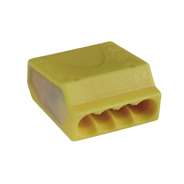 Haupa Verbindungsklemmen Nylon, 4-polig, VE: 100 Stück, 265035