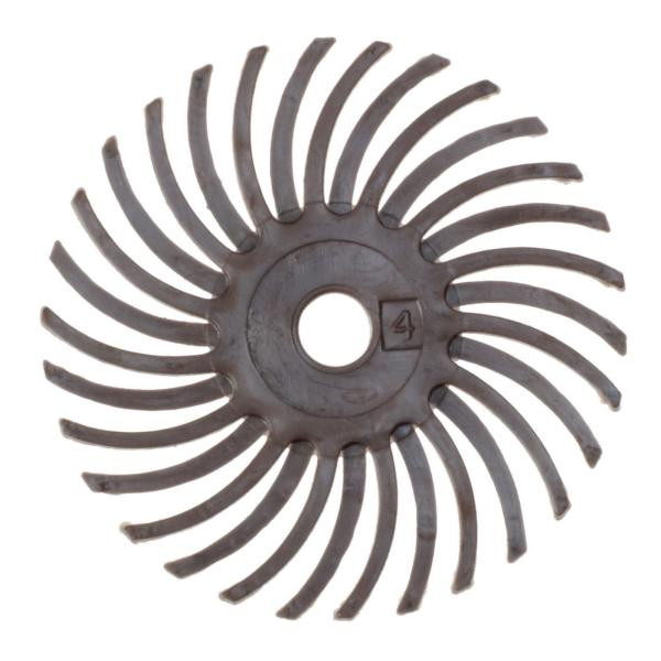 3M Scotch-Brite Radial Bristle Brush RB-ZB, rot, 19 mm x 1,58 mm, P220, Typ C, VE: 192 Stück, 7000000758