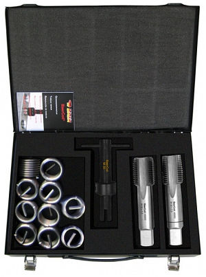 Helicoil Kit Set Per Riparazione Filettature Baercoil, Misura M12 X 1.5 - Kit Per Ripristinare Fori Filettati Danneggiati Set Riparazione Filettature - Foto 13