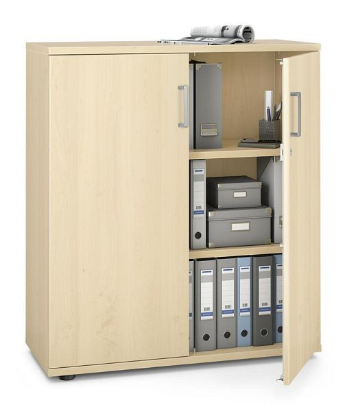 Deskin Flügeltürenschrank MULTI MODUL-PRO, Ahorndekor, B 1000 x H 1140 x T 420 mm, 351767