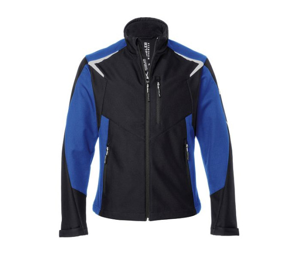 Kübler BODYFORCE Ultrashell Jacke, Farbe: schwarz/kornblau, Größe: 4XL, 1625 5374-9946-4XL