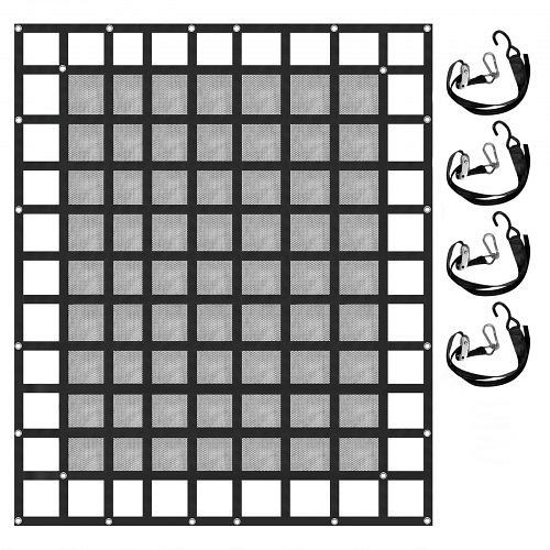 VEVOR Gepäcknetz Kofferraumnetz Transportnetz Ladungssicherungsnetz 244x205cm, BZD244X205CMAQW01V0