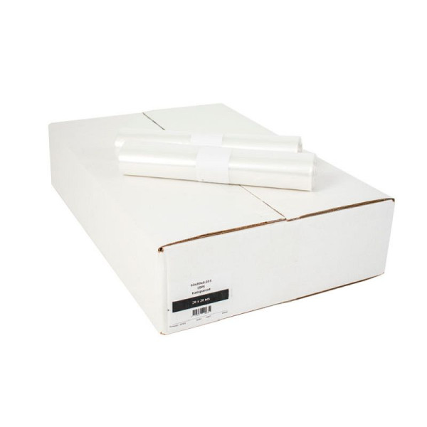 STEIN HGS Abfalltüten 60x80x0.035, transparent, VE: 400 Stück (20 x 20 Stück), 83421.0002