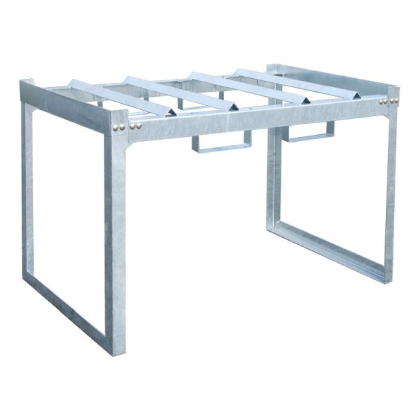 STEIN HGS Fass- und Kleingebinderegal FRE, 2 x 200 L, 79132.0002